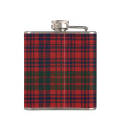 Ross Tartan en Badge Heupfles (Achterkant)