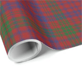 Ross Tartan Pset Wrapping Paper Cadeaupapier (Rol Hoek)