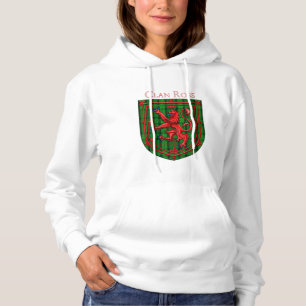 Ross Tartan Scottish Play Lion Rampant Hoodie