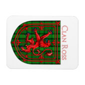 Ross Tartan Scottish Play Lion Rampant Magneet (Horizontaal)