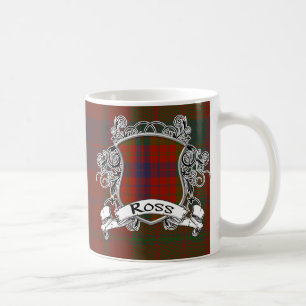 Ross Tartan Shield Koffiemok