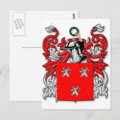 Ross-wapenschild Briefkaart (Voorkant / Achterkant)