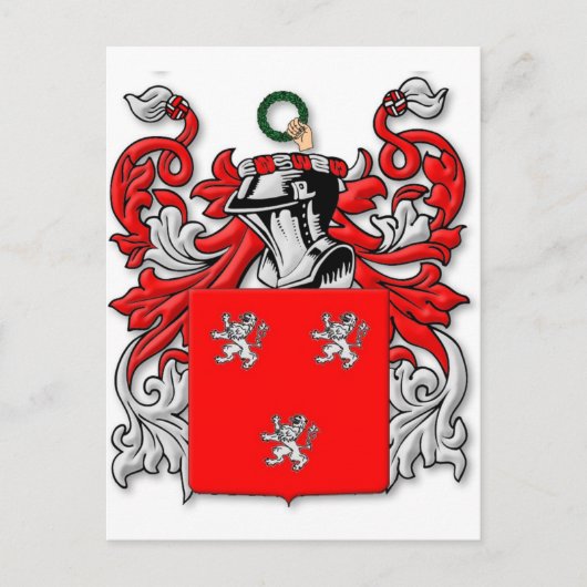 Ross-wapenschild Briefkaart (Voorkant)