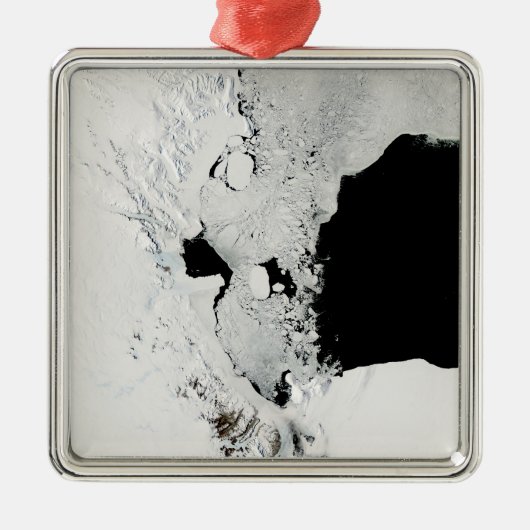 Ross Zee, Antarctica Metalen Ornament (Voorkant)