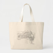 Rossdhu Mansion Schotland Tote Tas (Voorkant)