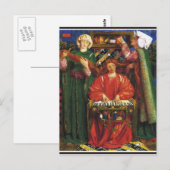 Rossetti - Een kerstcarol Briefkaart (Voorkant / Achterkant)
