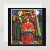 Rossetti - Een Kerstlied Feestdagenkaart (Voorkant / Achterkant)