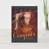 Rossetti Joan of Arc Congrats CC0763 Kaart (Voorkant)
