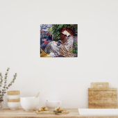 Rossetti - La Pia de Tolomei 1880 Poster (Keuken)