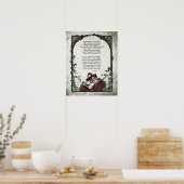 Rossetti "Love" Victoriaans Art Poem 16x20 Poster (Keuken)