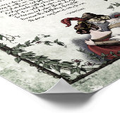 Rossetti "Love" Victoriaans Art Poem 8x10 Poster (Hoek)