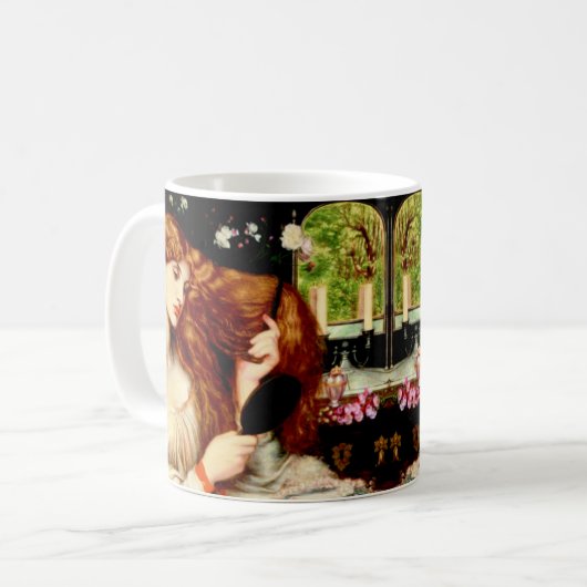 Rossetti mok (Voorkant links)