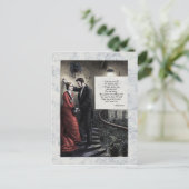 Rossetti "My Secret" Victoriaans Briefkaart (Staand voorkant)