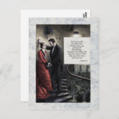 Rossetti "My Secret" Victoriaans Briefkaart (Voorkant / Achterkant)