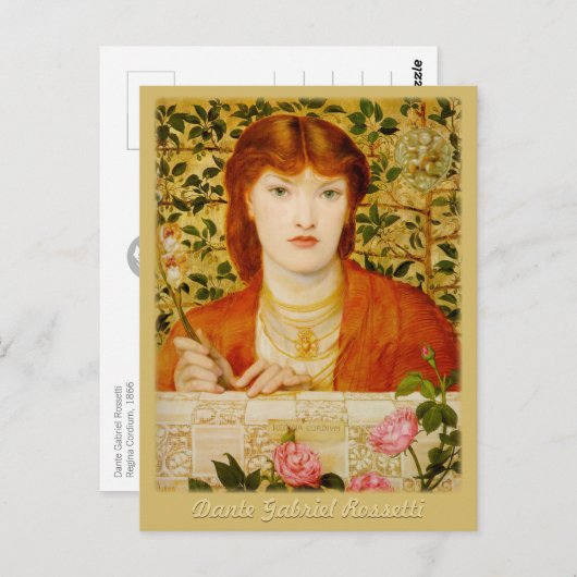Rossetti Regina Cordium CC0649 Briefkaart (Voorkant / Achterkant)