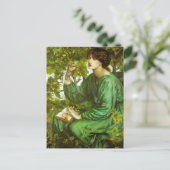 Rossetti The Day Dream Briefkaart (Staand voorkant)