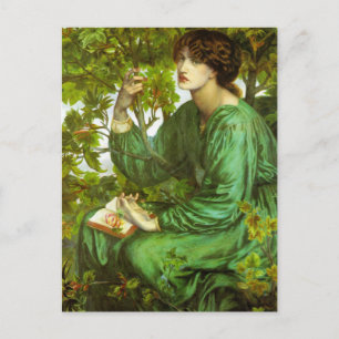 Rossetti The Day Dream Briefkaart