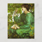 Rossetti The Day Dream Briefkaart (Voorkant)