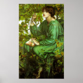 Rossetti The Day Dream Poster (Voorkant)