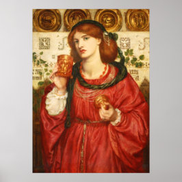 Rossetti The Loving Cup C0175 Poster