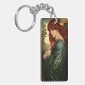 Rossetti's Proserpine Sleutelhanger (Voorkant Links)