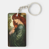 Rossetti's Proserpine Sleutelhanger (achterkant)