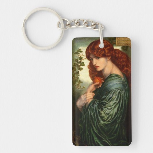 Rossetti's Proserpine Sleutelhanger (Voorkant)