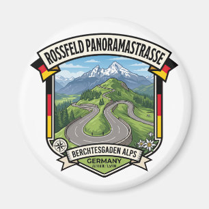 Rossfeld Panoramastraße Duitsland Scenic Road Magneet
