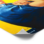 Rossi de Riviter zegt nee tegen Burka's Poster (Hoek)