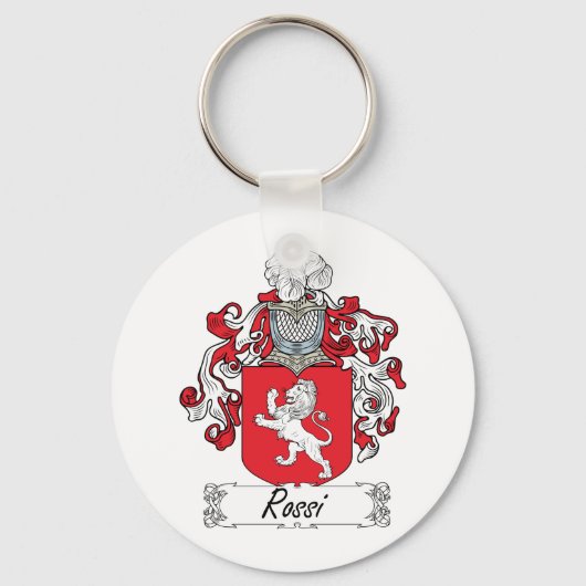 Rossi Family Crest Sleutelhanger (Voorkant)