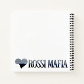 Rossi Mafia-laptop Notitieboek (Achterkant)