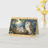 Rossig Nest Kaart (Gele Bloem)