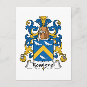 Rossignol Family Crest Briefkaart