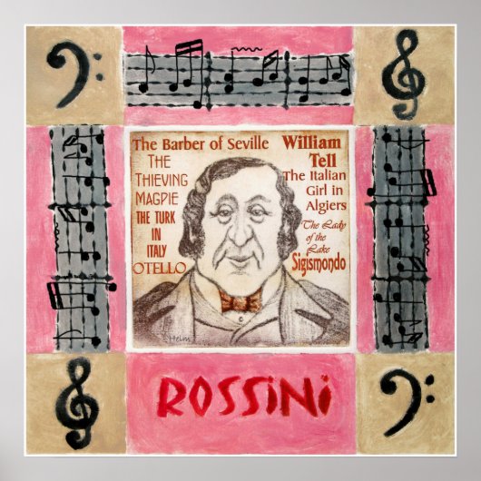ROSSINI POSTER (Voorkant)