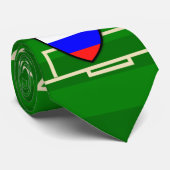 Rossiya Russia Soccer Field Football Stropdas (Opgerold)