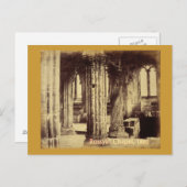 Rosslyn Chapel 1860 Briefkaart (Voorkant / Achterkant)
