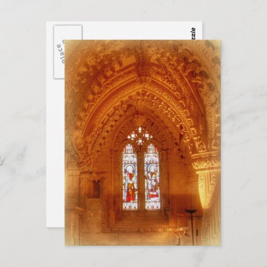 Rosslyn Chapel Interior Briefkaart (Voorkant / Achterkant)