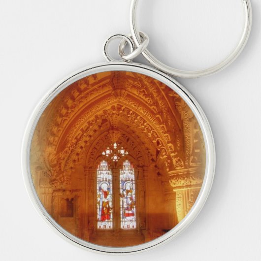 Rosslyn Chapel Interior Sleutelhanger (Voorkant)