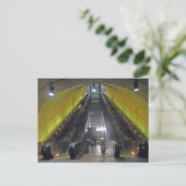 Rosslyn Metro Station Escalators 001 Briefkaart (Staand voorkant)