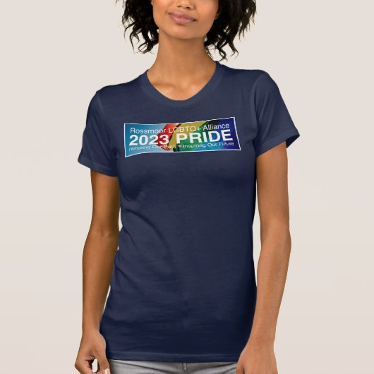 Rossmoor LGBTA Pride 2023 Color Women's T-Shirt (Voorkant)