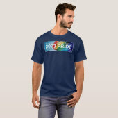 Rossmoor LGBTA Pride 2023 Kleur Unisex T-Shirt (Voorkant volledig)