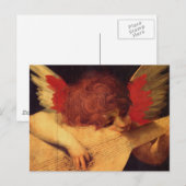 Rosso Fiorentino Musician Angel Briefkaart (Voorkant / Achterkant)