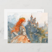 Rosstrappe Legend Brunhilde’s Leap Begins Briefkaart (Voorkant / Achterkant)