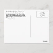 Rossyln Metro Station Escalators Arlington VA Briefkaart (Achterkant)