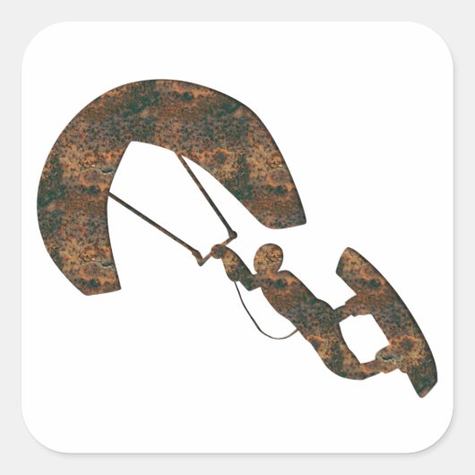 Rost Kitesurfen Sticker (Voorkant)