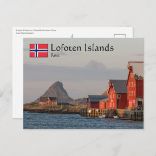 Rost Lofoten Eilanden Briefkaart