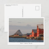 Rost Lofoten Eilanden Briefkaart (Voorkant / Achterkant)