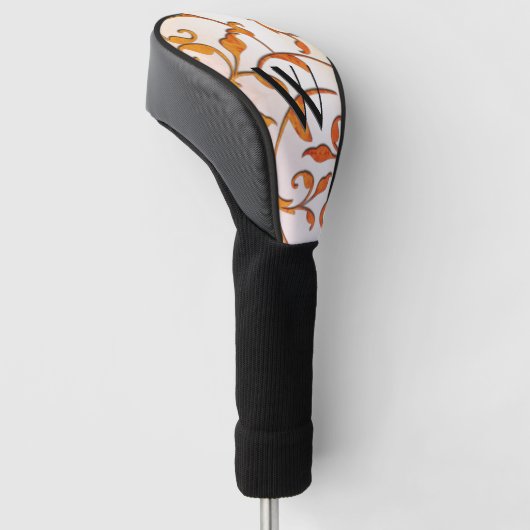 Rost scrollen golfheadcover (Schuin)