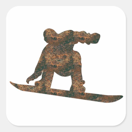 Rost Sneeuwboard Sticker (Voorkant)