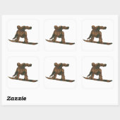 Rost Sneeuwboard Sticker (Vel)
